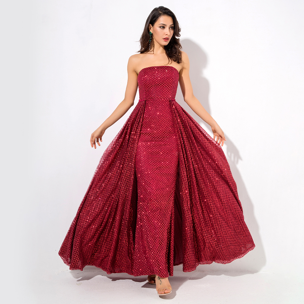 فساتين خطوبة رائعة لأن الأحمر يليق بك