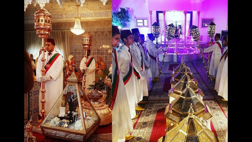 عرس مغربي ساحر لكريمة سيدة الأعمال المغربية مونية رمسيس