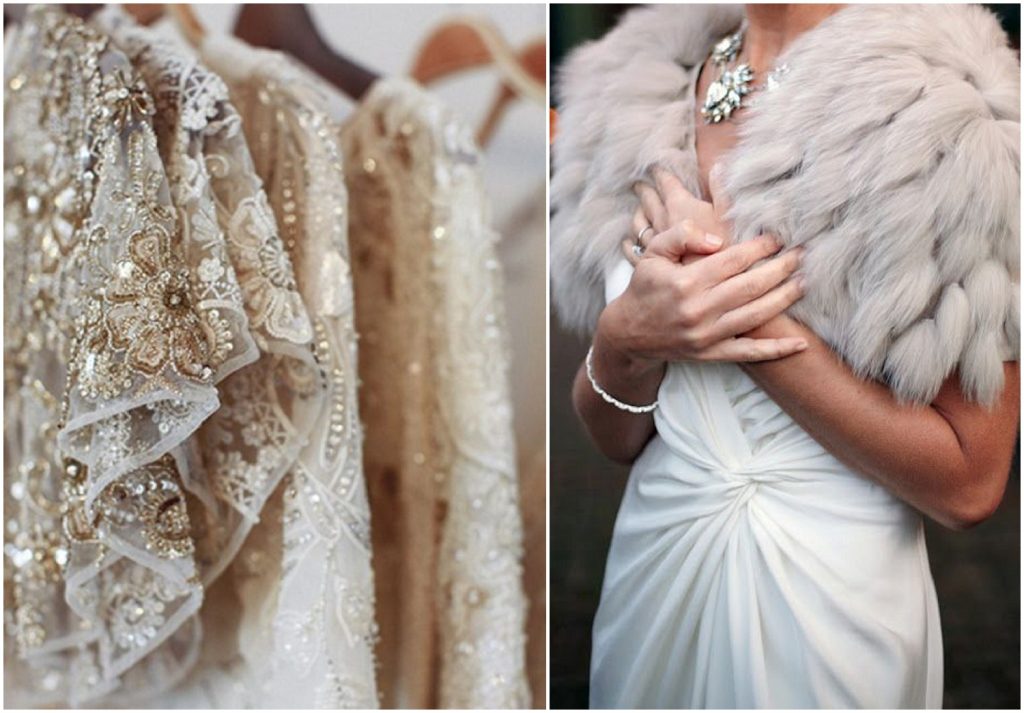 أكسسوارات بيضاء للعروس اختيار أنيق وموفق