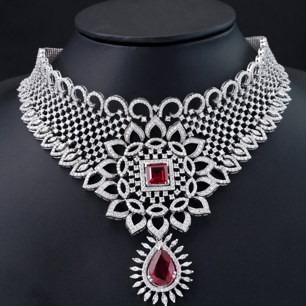 20 طقم ألماس أنيق لإطلالة مترفة يوم زفافك