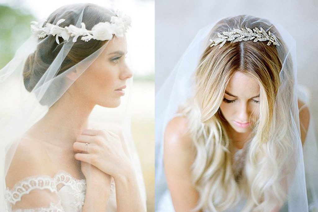 آخر صيحات أكسسوارات الرأس للعروس