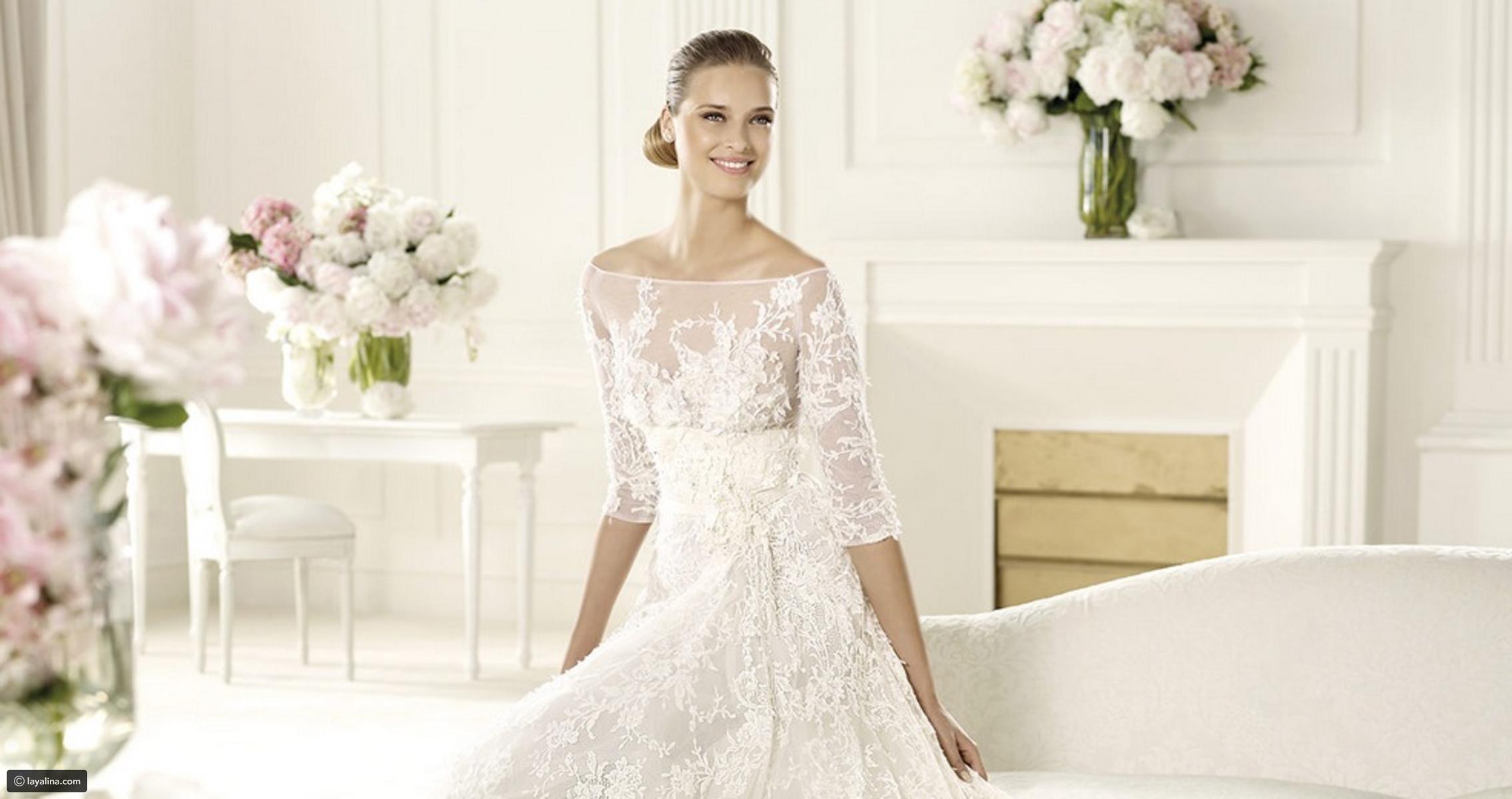 فساتين زفاف إيلي صعب تصاميم ساحرة ولمسات أنيقة على كل عروس رؤيتها