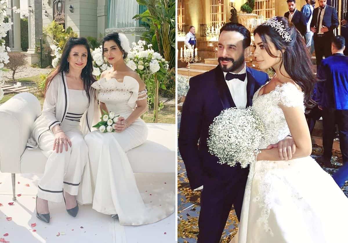 نجمات مسلسلات رمضان 2019 في فساتين الزفاف