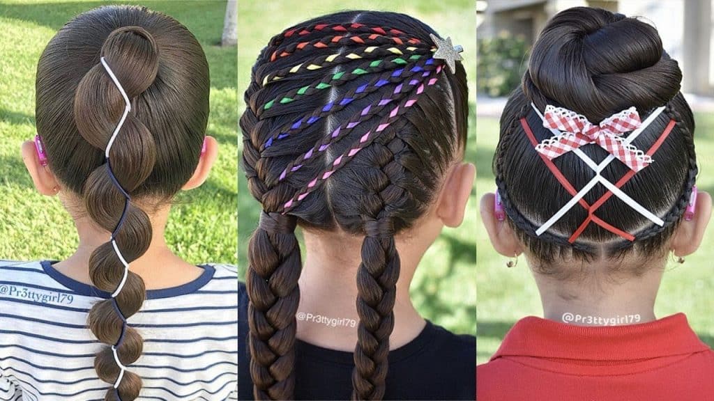 تسريحات شعر ناعمه للمدرسه بالخطوات لكل الفتيات