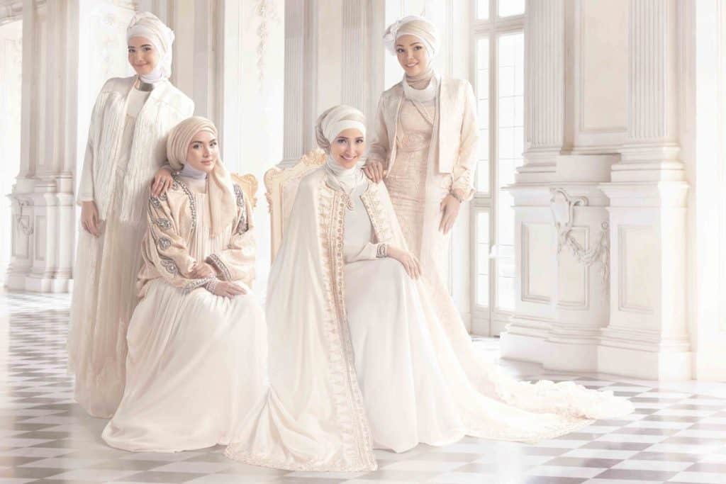 صور اجمل فساتين للمحجبات لكل المناسبات