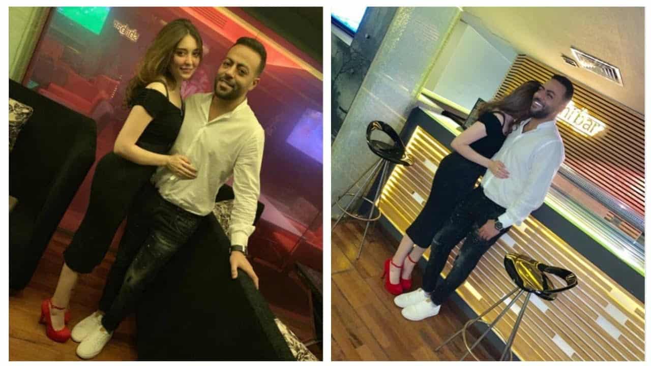 خطوبة تامر عاشور على ملكة الجمال دارين حلمي