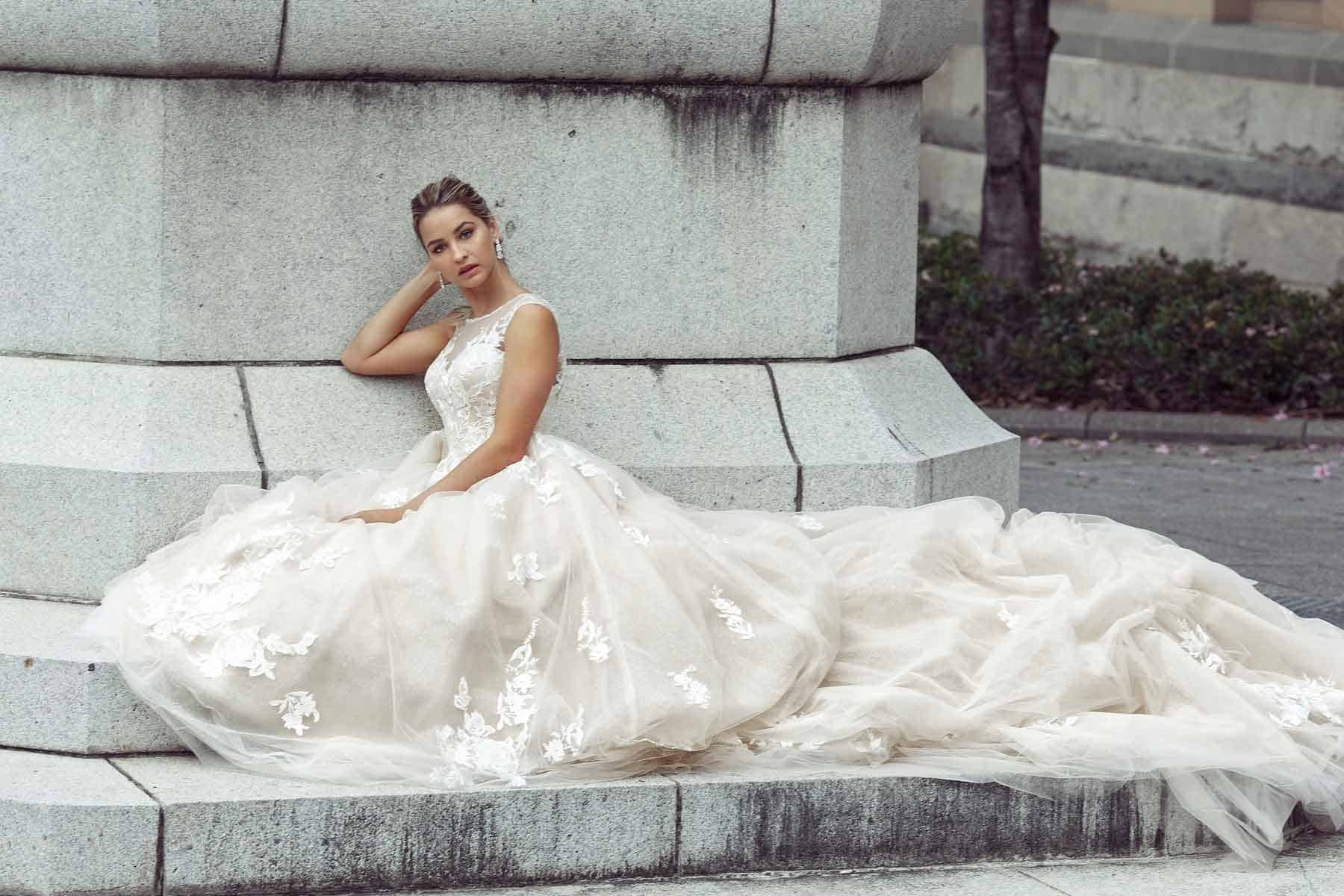 صور اجمل فساتين زفاف