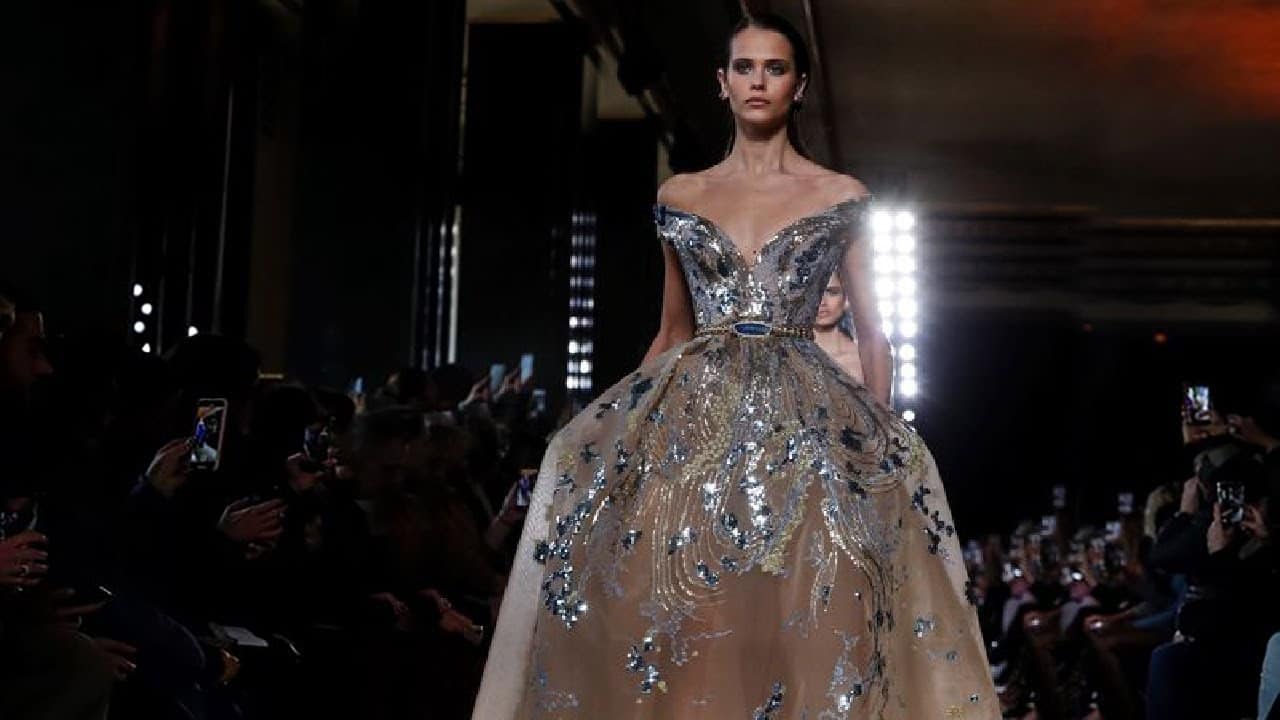 فساتين ايلي صعب الجديده لعروس أكثر أناقة وتميزا