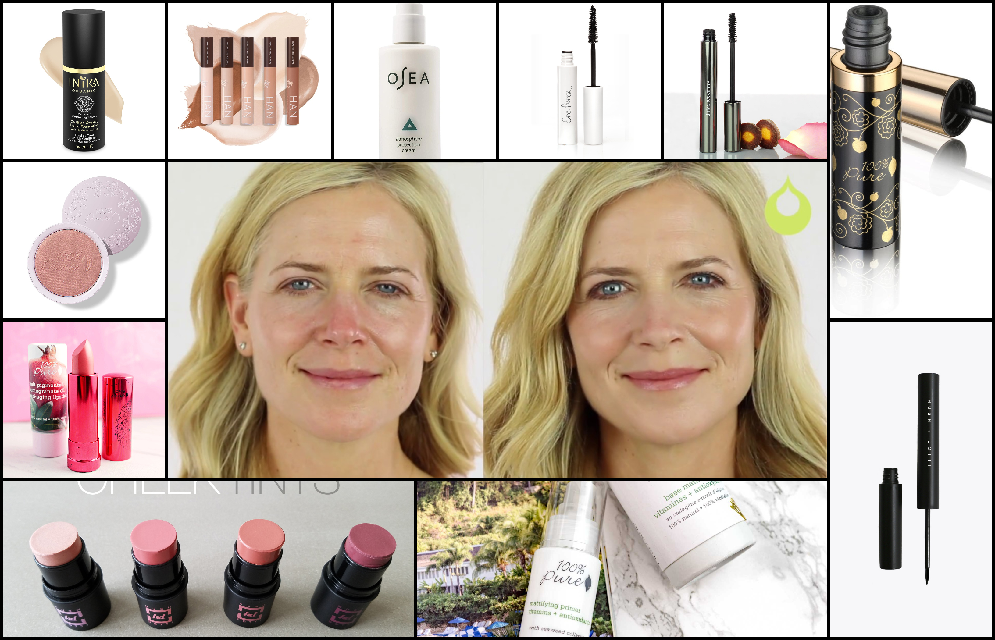 أفضل ماركات مكياج طبيعي وعضوي لجمال أخاذ بدون أضرار على البشرة