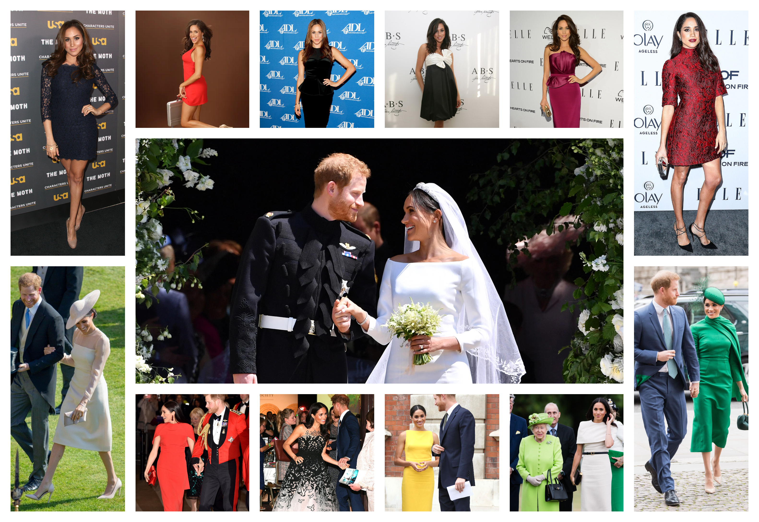 فساتين ميغان ماركل قبل وبعد أن تعرفت على الأمير هاري