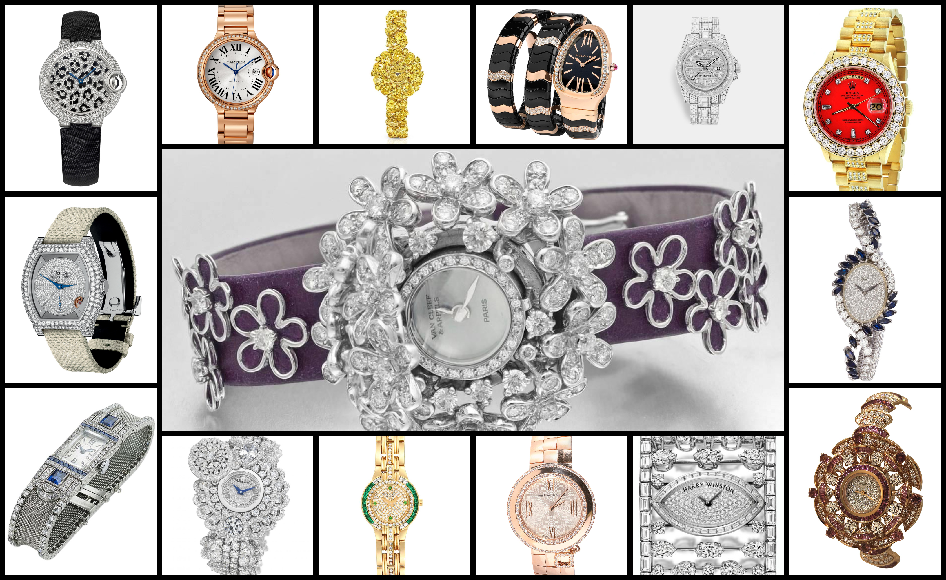 تعرفي إلى أثمن ساعات نسائيه فخمه لتتألقي يوم الزفاف