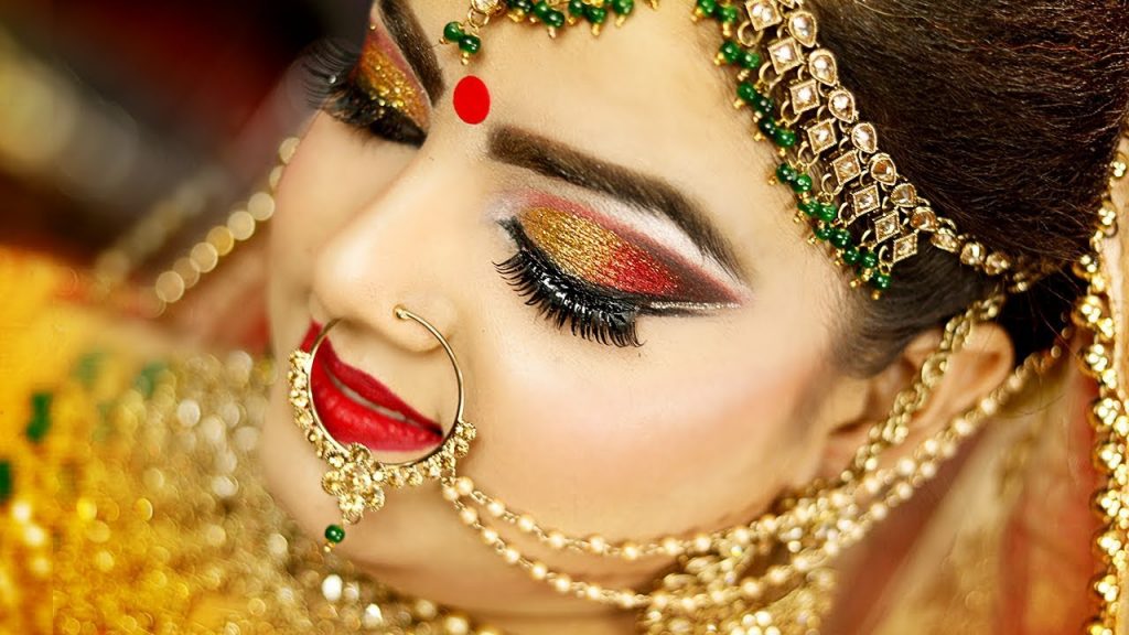 مكياج ثقيل لعروس مختلفة وأكثر أناقة في ليلة العمر