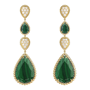 أقراط من علامة بوشرون Boucheron