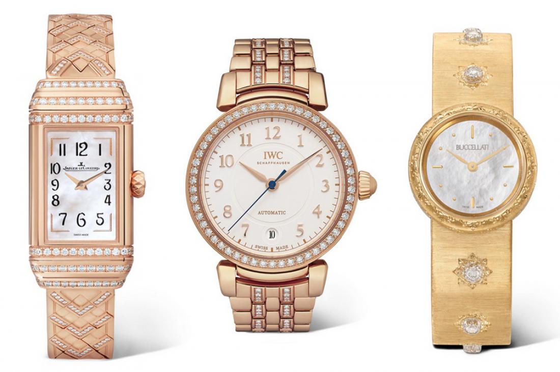 أحدث الساعات الذهبية الراقية تليق بالعروس العربية الأنيقة