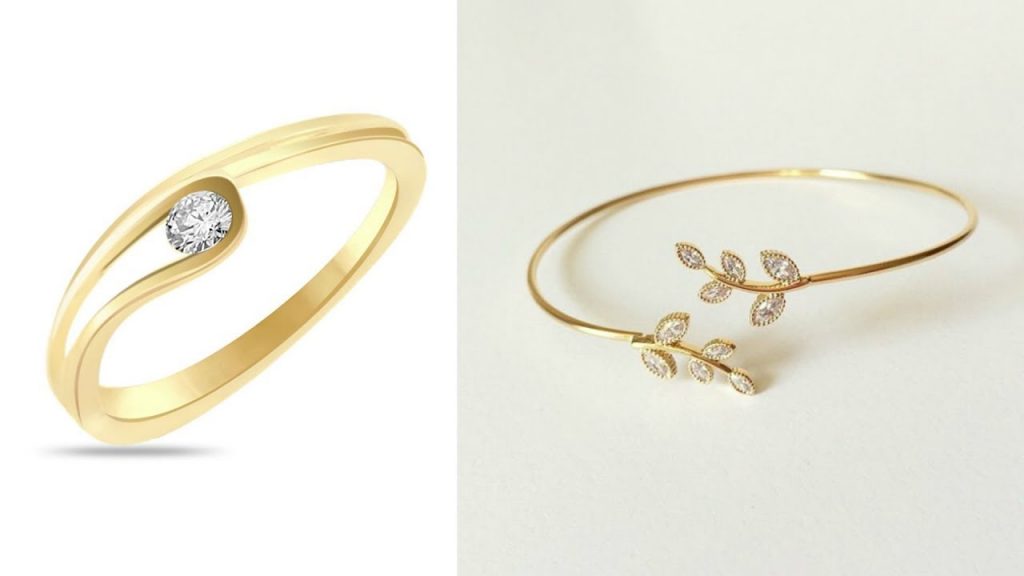 أفخم المجوهرات من الذهب الأصفر لإطلالة عصرية