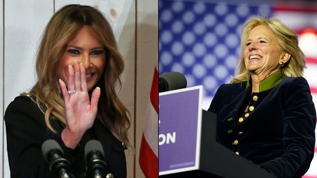 مجوهرات جيل بايدن وميلانيا ترامب تسرق الأضواء خلال الانتخابات الأمريكية