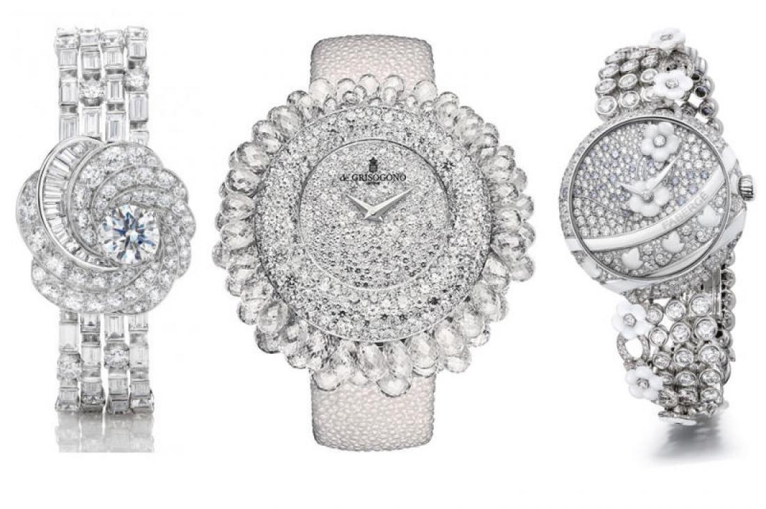 أروع ساعات الألماس للعروس لإطلالة ساحرة