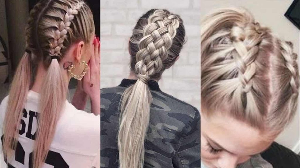 أجمل تسريحات الضفائر المزدوجة لإطلالة عصرية