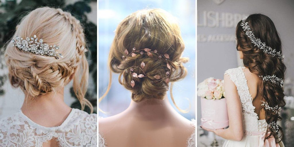 اكسسوارات رائعة لتزيين تسريحة شعرك يوم زفافك
