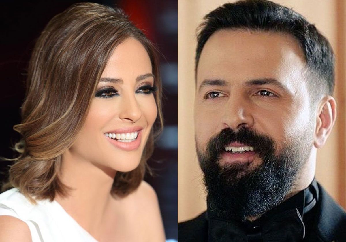 بالصور: الثنائي وفاء الكيلاني وتيم الحسن يحتفلان وسط أجواء من الرومانسية