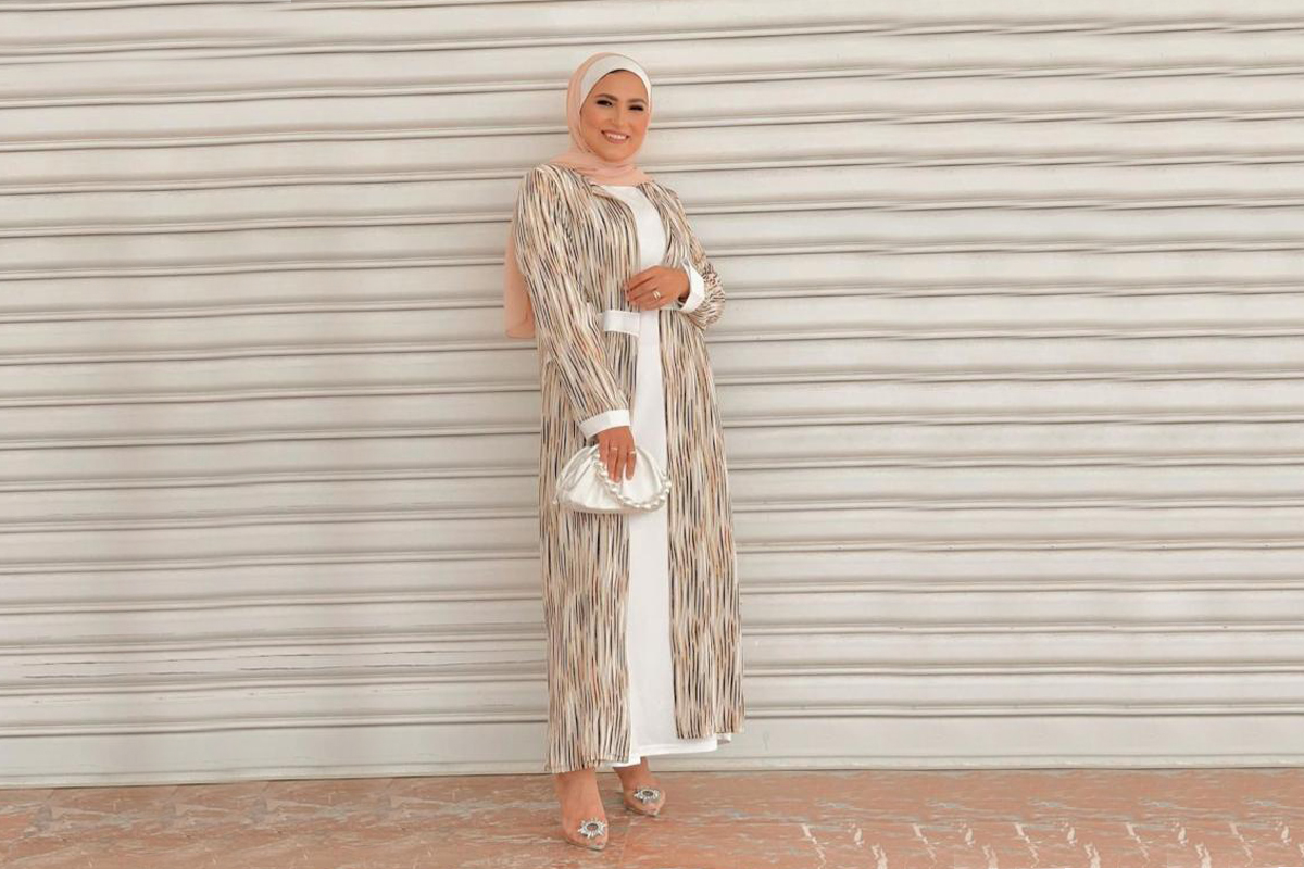 بالصور: أجمل موديلات العبايات لكشخة عيد الفطر 2021