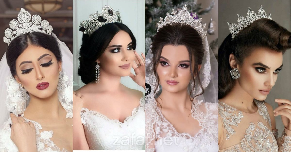 أشكال تيجان أنيقة لعروس صيف 2021