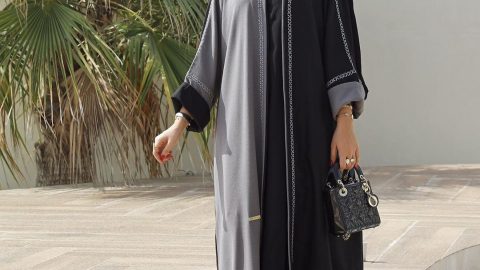 أجمل موديلات عبايات الاستقبال للعروس المحجبة