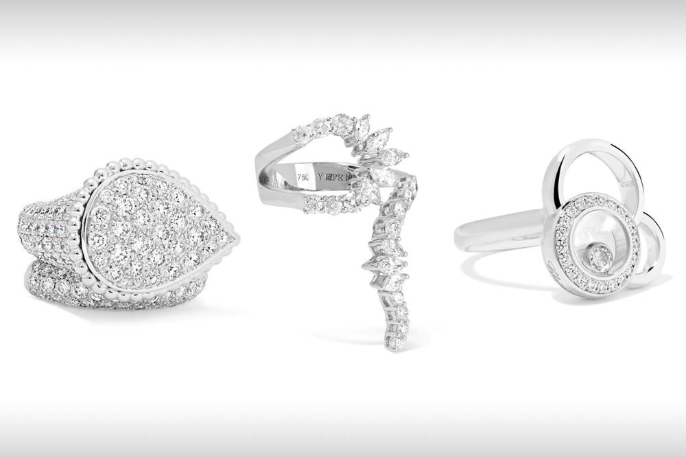 أحدث موديلات خواتم ألماس لعروس صيف 2021