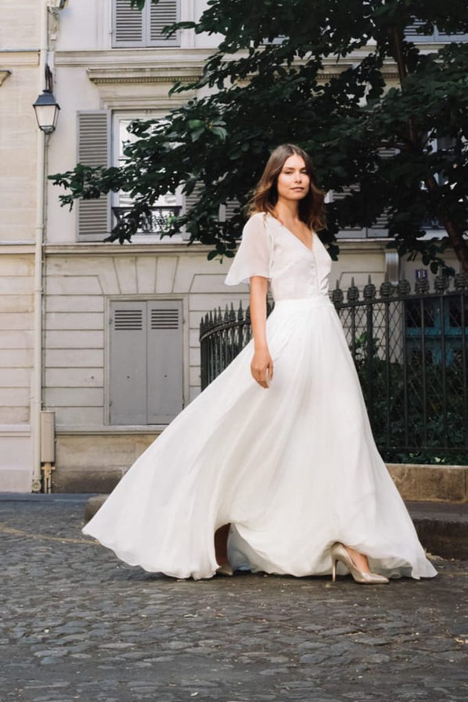 آخر صيحات الموضة والأزياء في فساتين الزفاف لصيف وخريف 2021