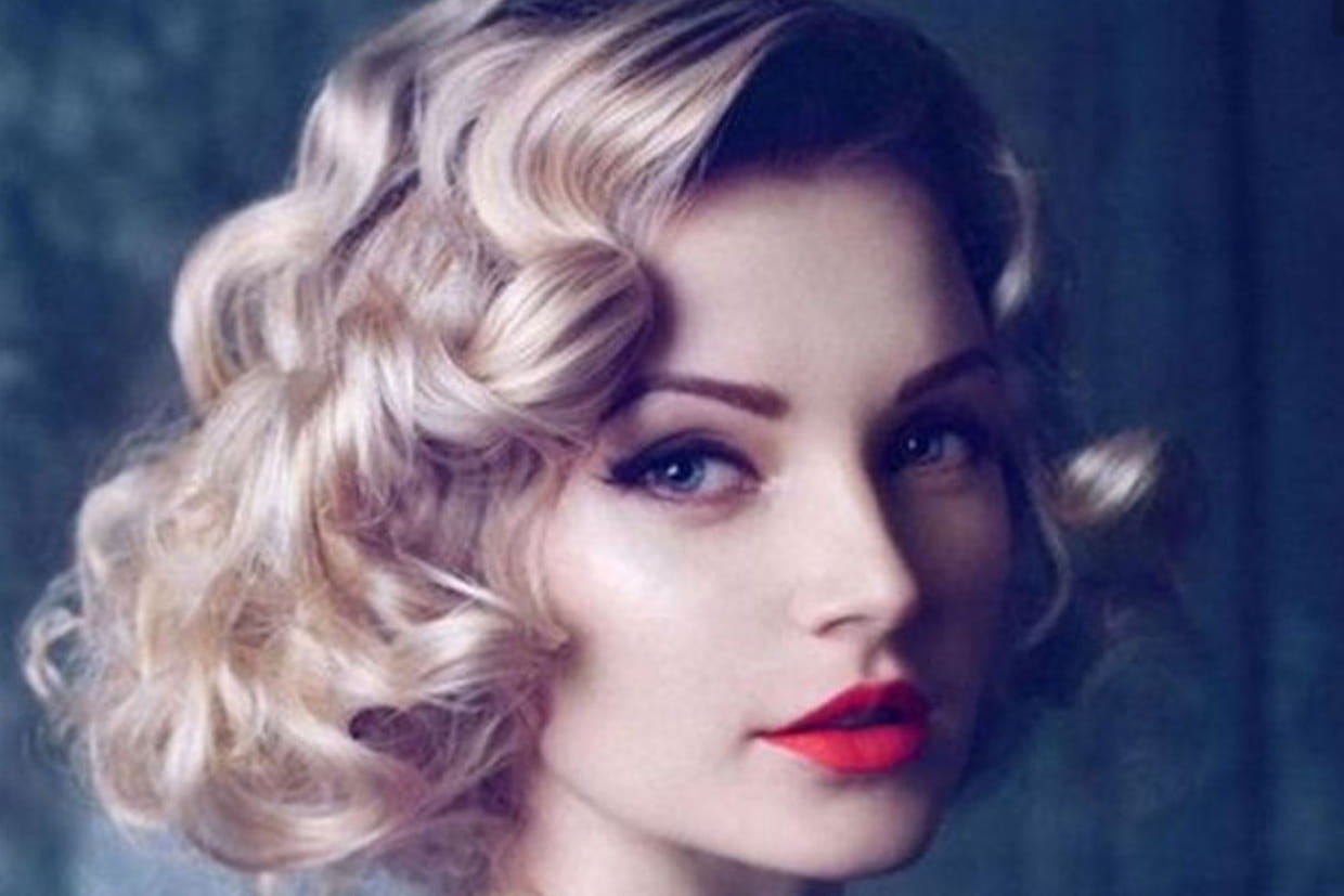 بالصور: تسريحات شعر Vintage للعروس