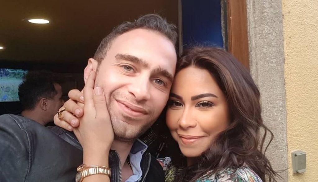 بسبب صورته مع شيرين يوسف دندش يتعرض لهجوم من زوجته وتفضحه!