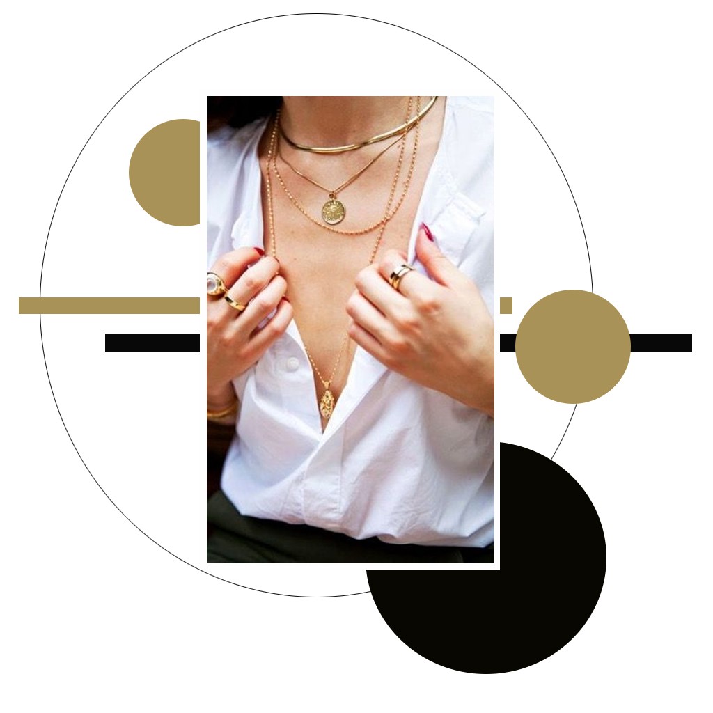 قلادات بتصاميم ناعمة لإطلالة شتوية راقية