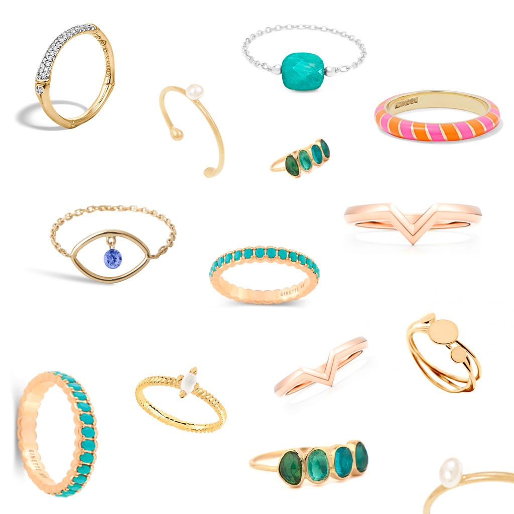 تصاميم خواتم ناعمة لإطلالة رومنسية حالمة