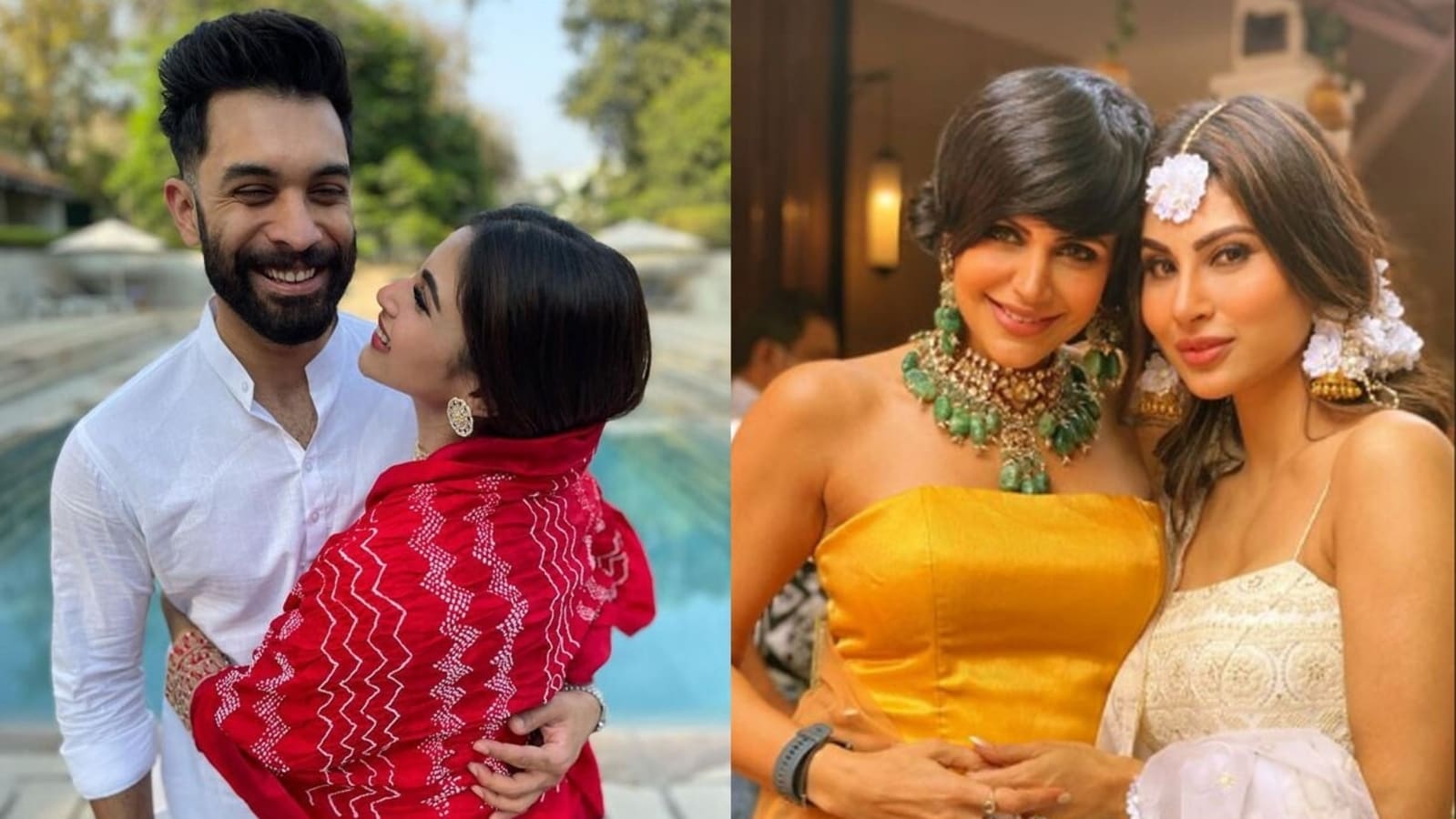 بالصور: حفل زفاف روني موي وسوراج ناميبار على الطريقة الهندية التقليدية