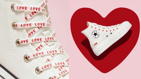 كونفيرس تطلق مجموعة أحذية بمناسبة عيد الحب 2022