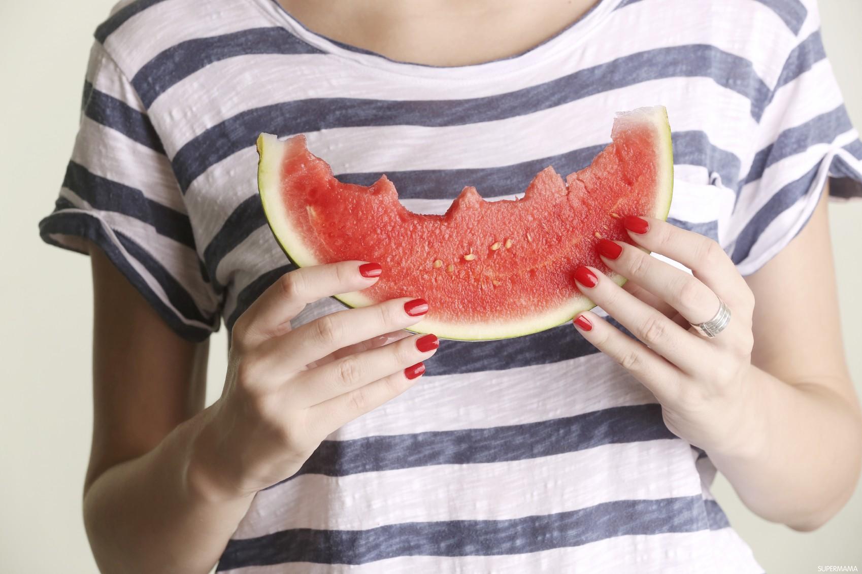 ريجيم البطيخ الأحمر لجسم رشيق قبل الزفاف