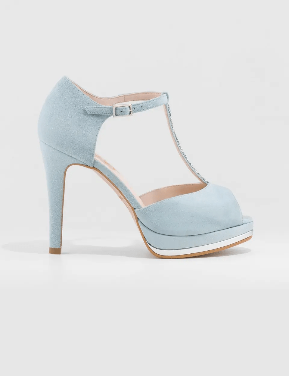 أحذية زفاف باستيل 