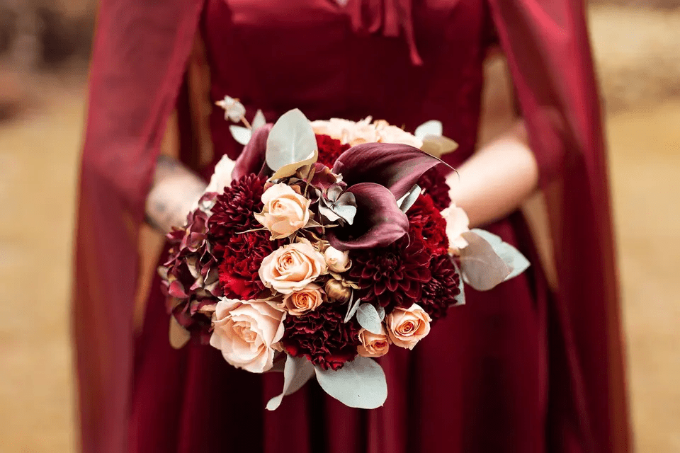 بوكيه زفاف رائع