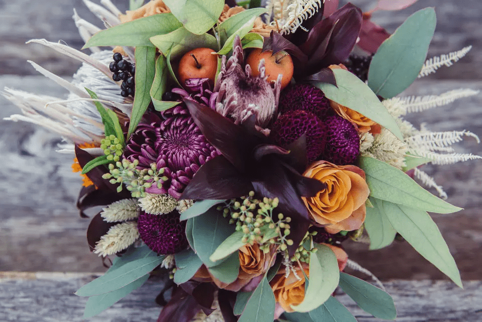 بوكيه زفاف رائع