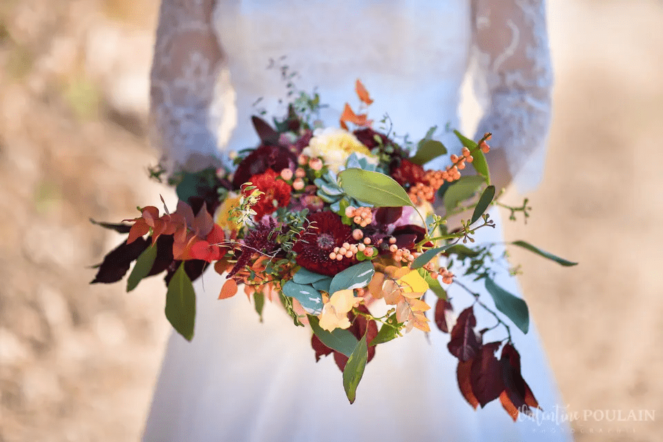 بوكيه زفاف رائع