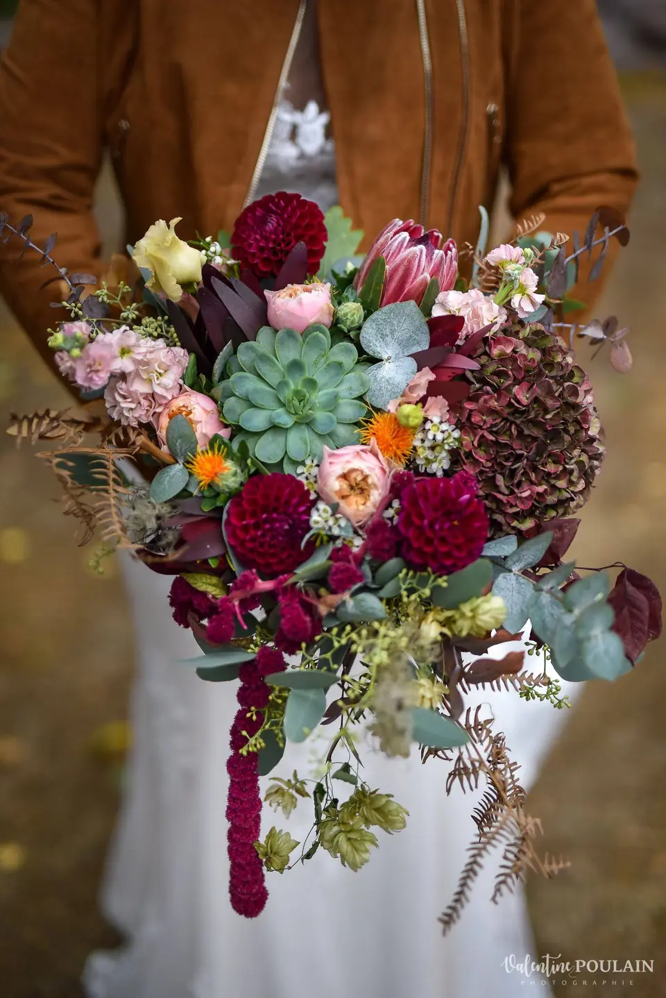 بوكيه زفاف رائع