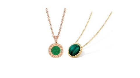 أجمل المجوهرات المزينة بالأحجار الخضراء للعروس