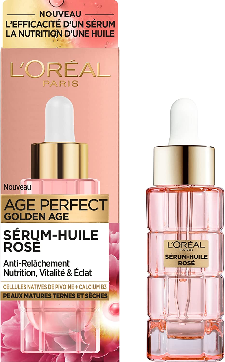 مميزات سيروم Huile Rosé من l’Oréal Paris