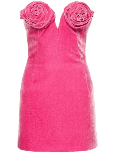 فساتين سهرة وردية