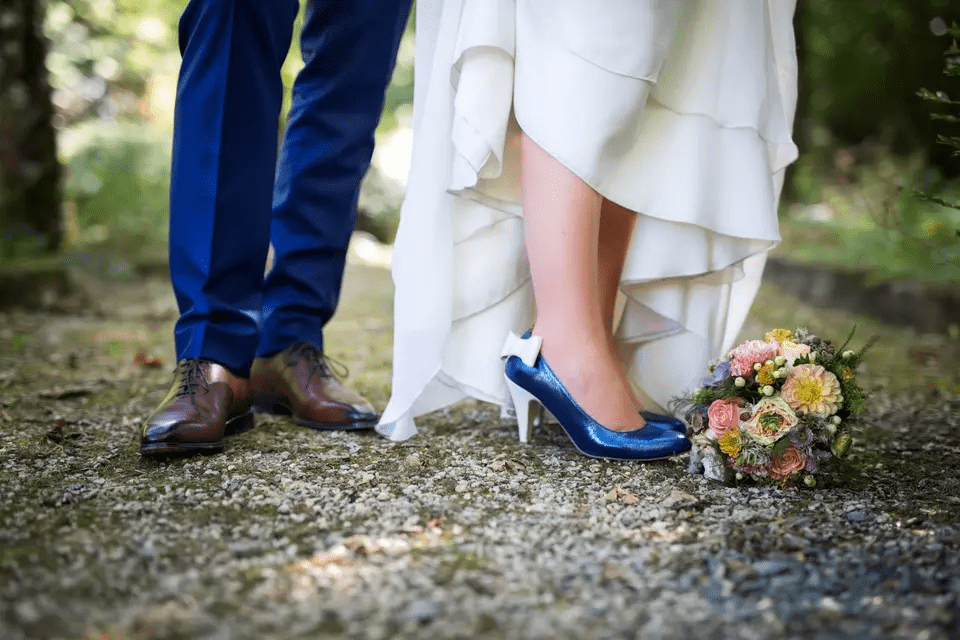 صيحات أحذية الزفاف
