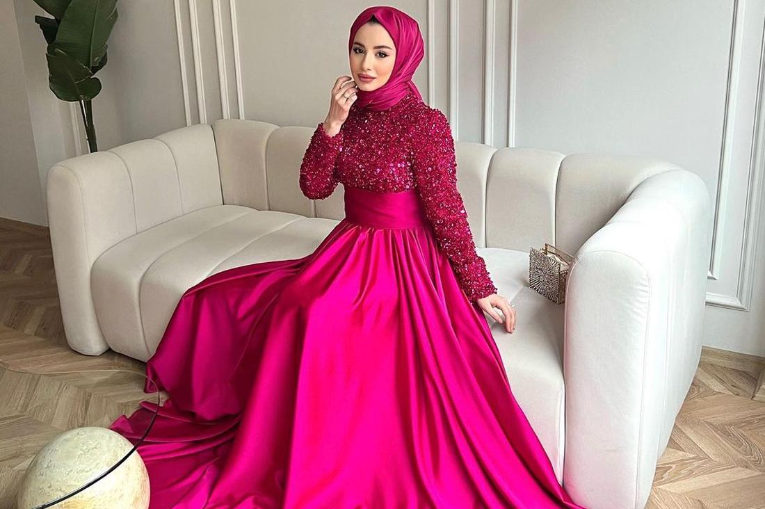 موديلات فساتين شيك لحفلات الخطوبة هذا العيد 2023