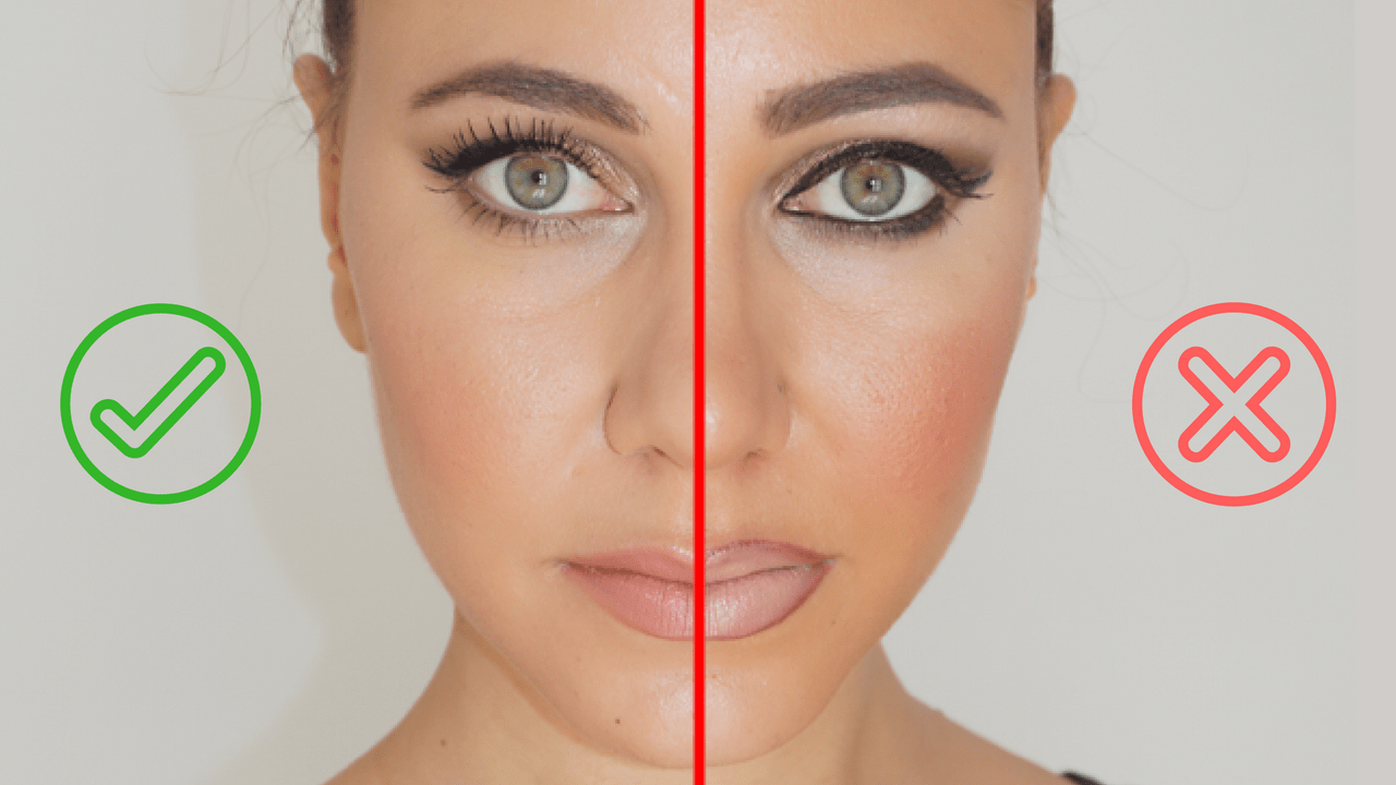 حيل لإصلاح أخطاء المكياج