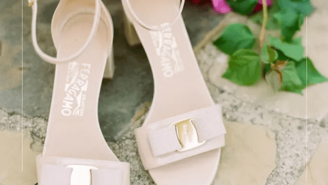 أحذية زفاف نيود لإطلالة راقية في حفل زفافك