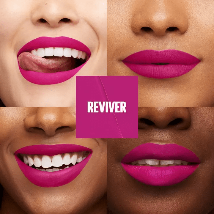 SuperStay Matte Ink Moodmakers مجموعة أحمر الشفاه الجديدة من Maybelline