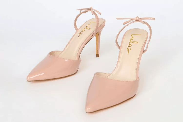 أحذية زفاف نيود لعروس